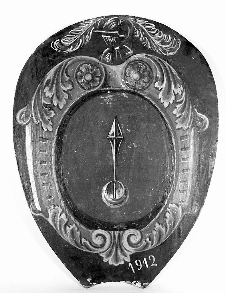 stemma gentilizio della famiglia Casini (dipinto) - ambito senese (sec. XX)