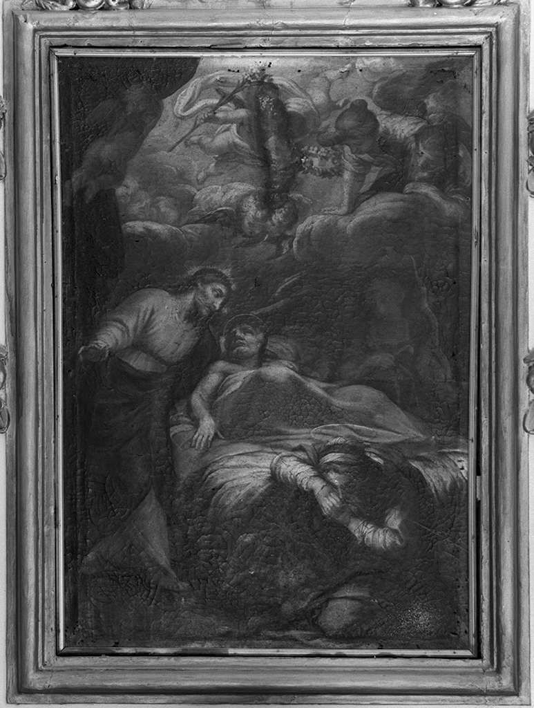 morte di San Giuseppe (dipinto) di Burbarini Deifebo (sec. XVII)