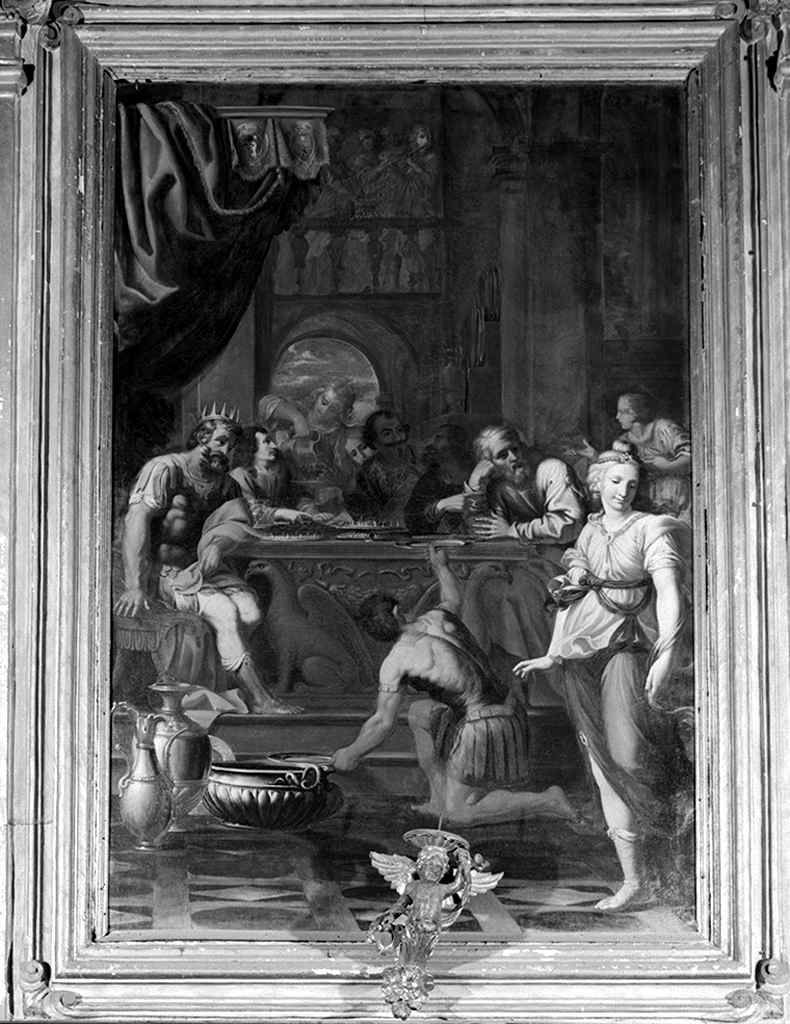 banchetto di Erode (dipinto) di Burbarini Deifebo (sec. XVII)