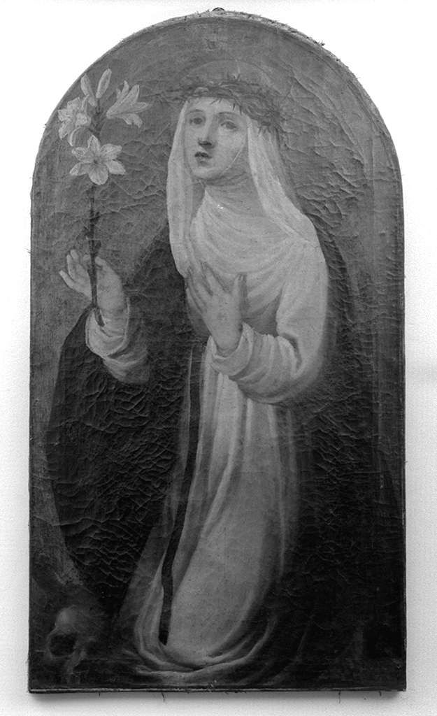 Santa Caterina da Siena (dipinto) di Petrazzi Astolfo (metà sec. XVII)