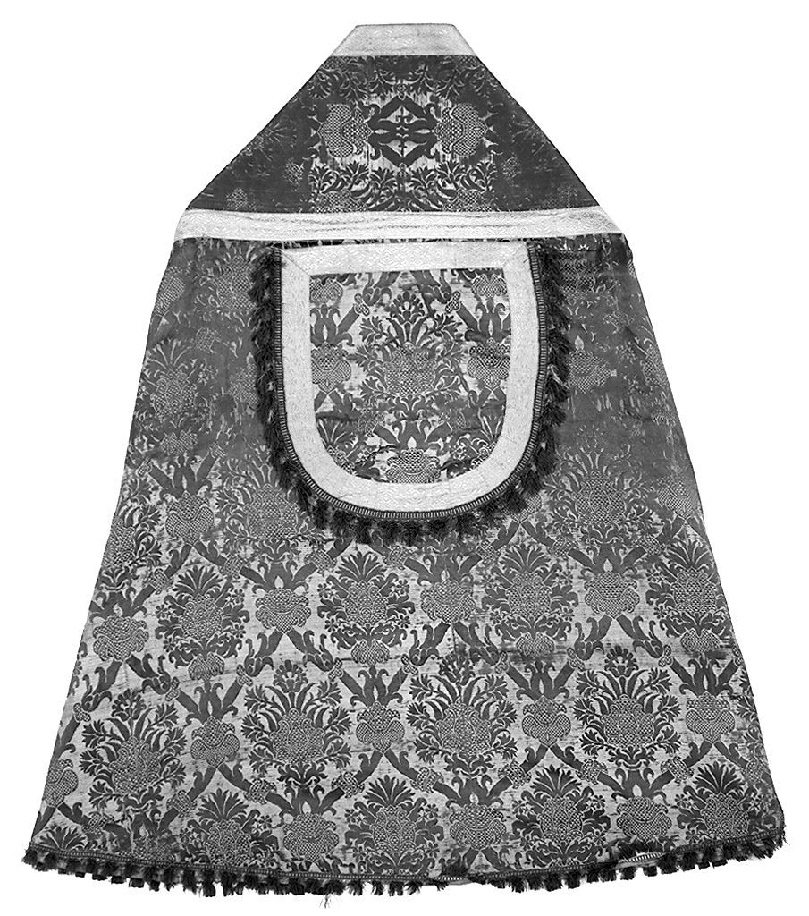 piviale - manifattura italiana (secc. XVI/ XVII)