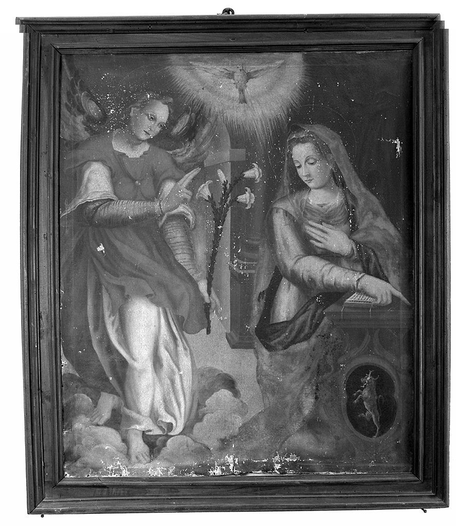 Annunciazione (dipinto) - ambito aretino (primo quarto sec. XVII)
