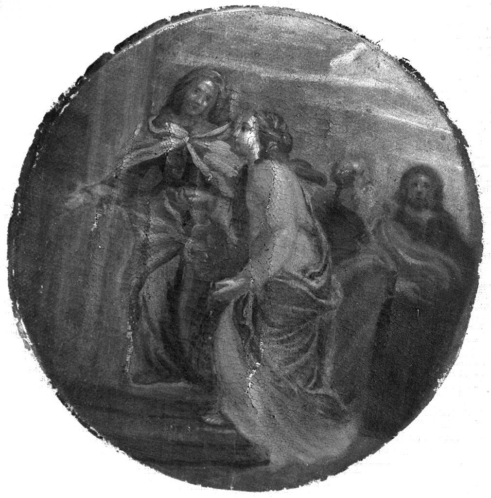 presentazione di Maria Vergine al tempio (dipinto) - ambito toscano (prima metà sec. XVIII)