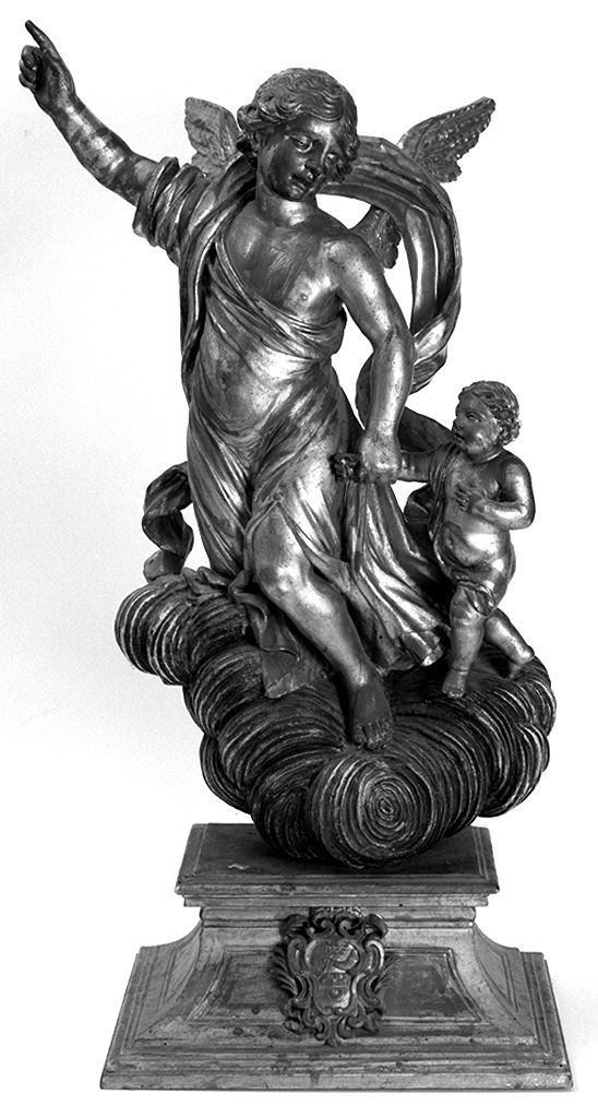 Tobia e l'Angelo (gruppo scultoreo) - bottega toscana (seconda metà sec. XVII)