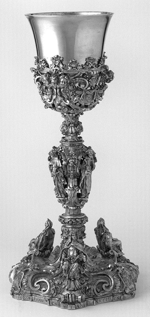 calice - bottega fiorentina (prima metà sec. XVIII)