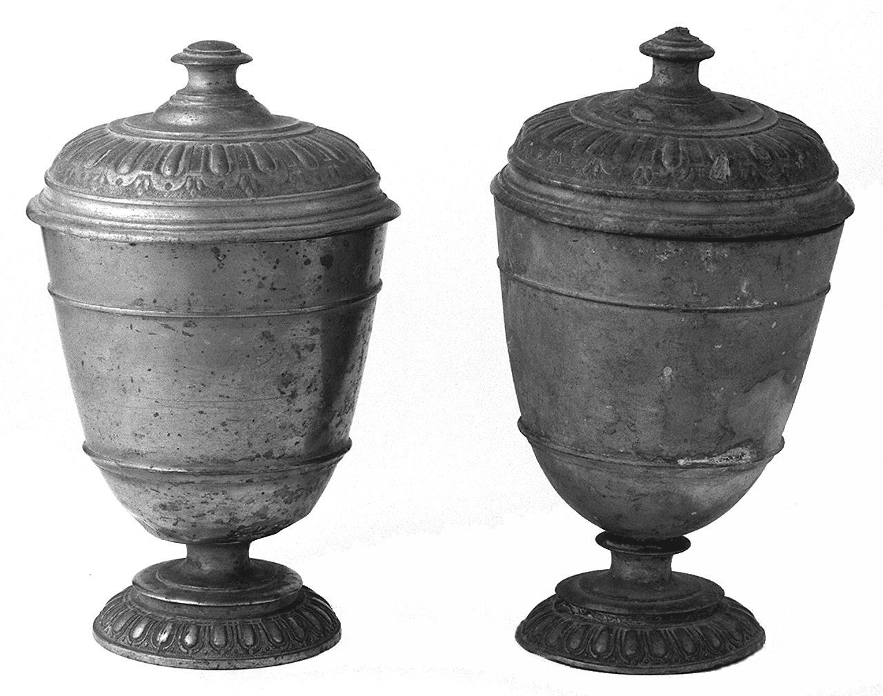 vasetto, serie - bottega toscana (prima metà sec. XIX)