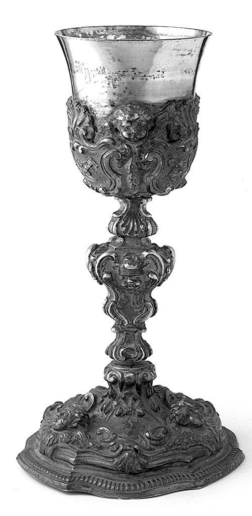 calice - bottega romana (metà sec. XVIII)