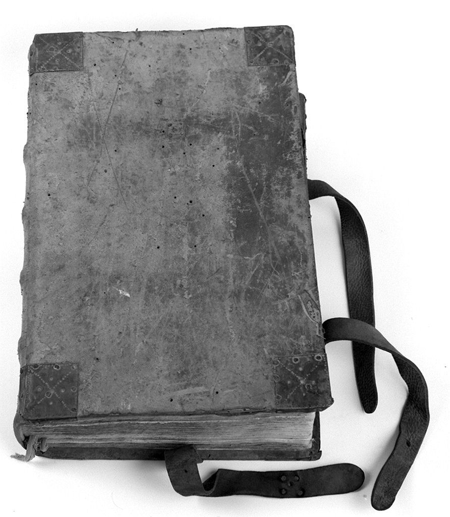 coperta di libro liturgico, elemento d'insieme - bottega veneta (sec. XVI)