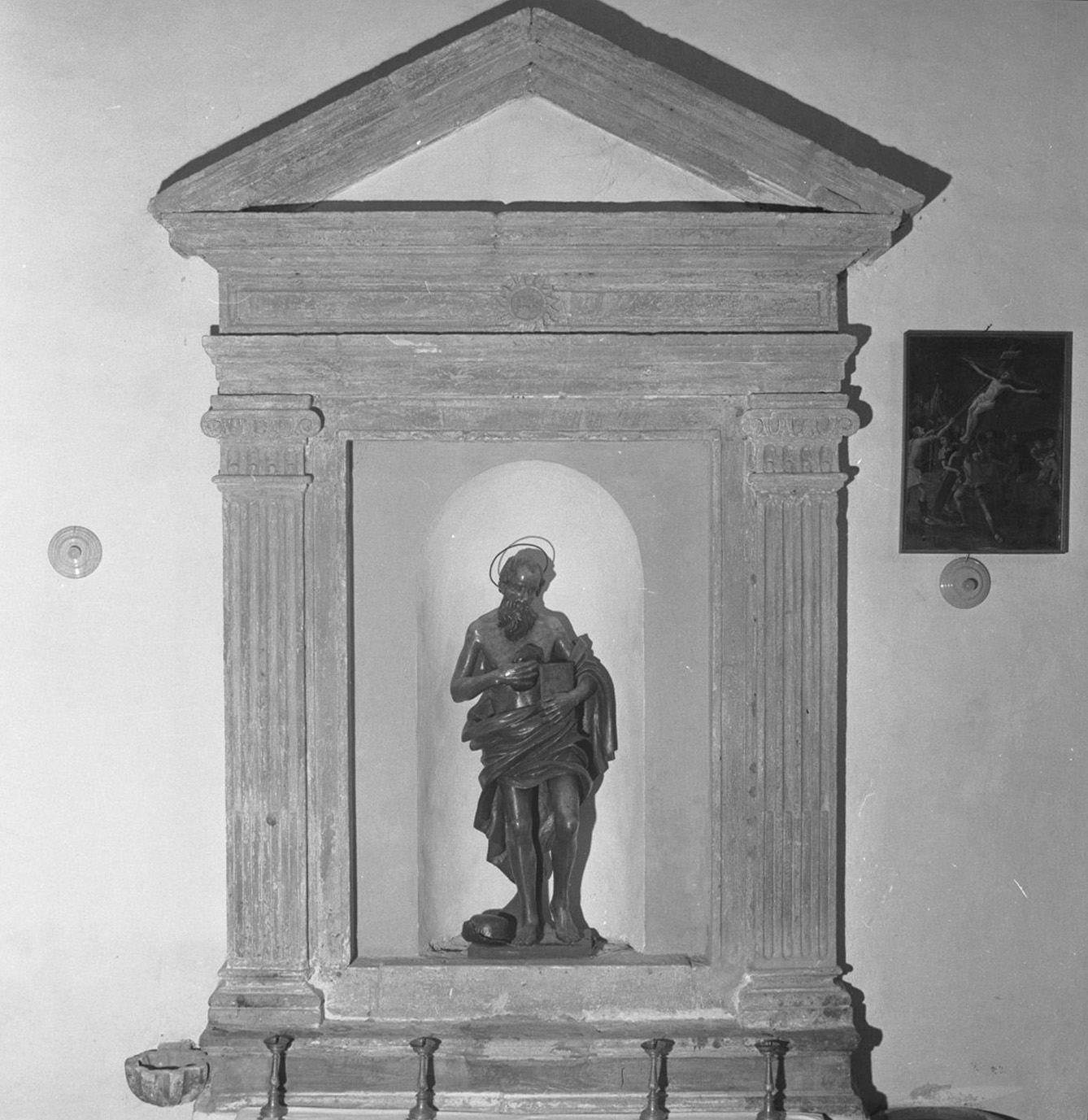 altare - bottega toscana (secc. XV/ XVI)