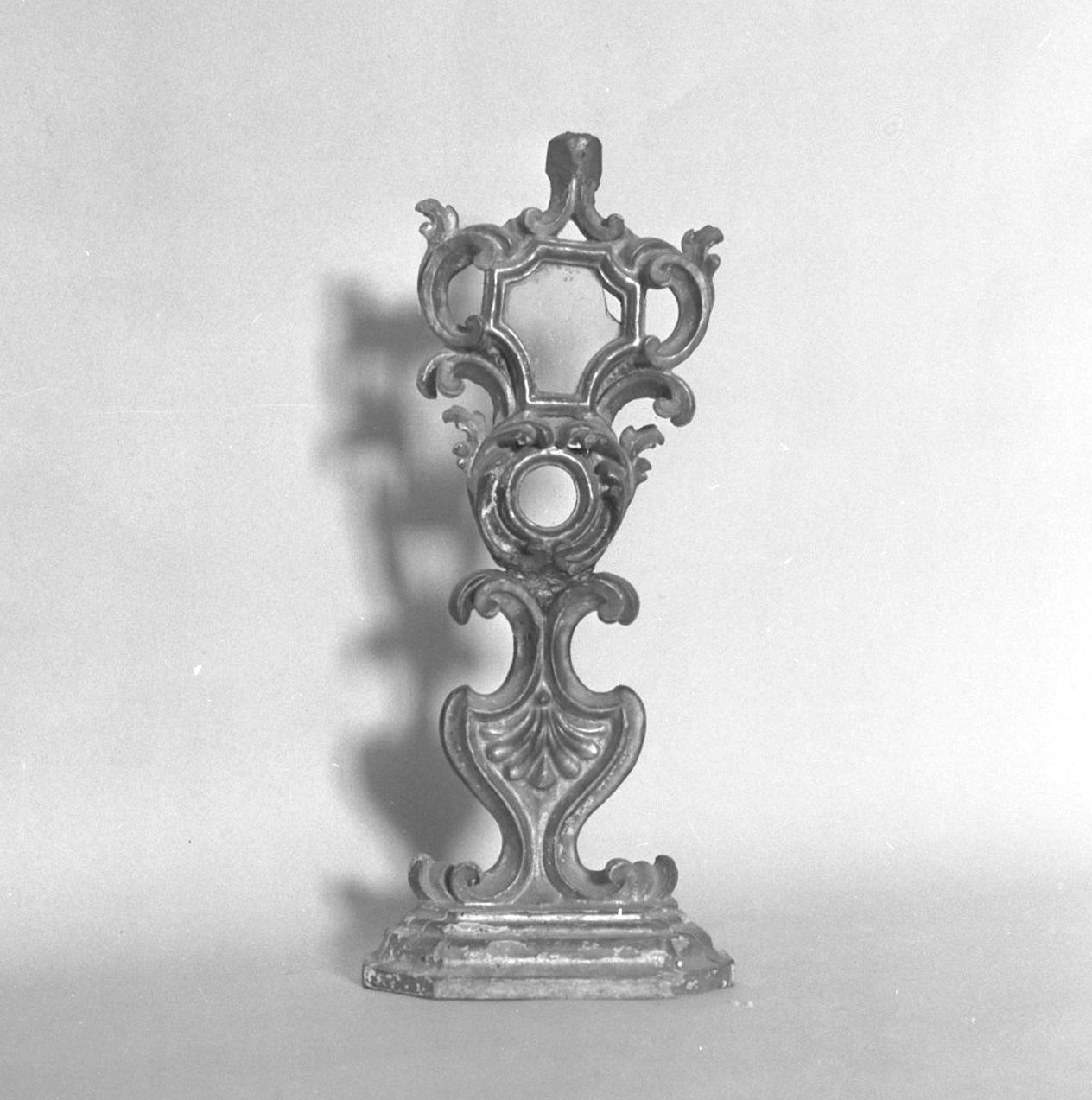 reliquiario - a ostensorio - bottega toscana (sec. XVIII)