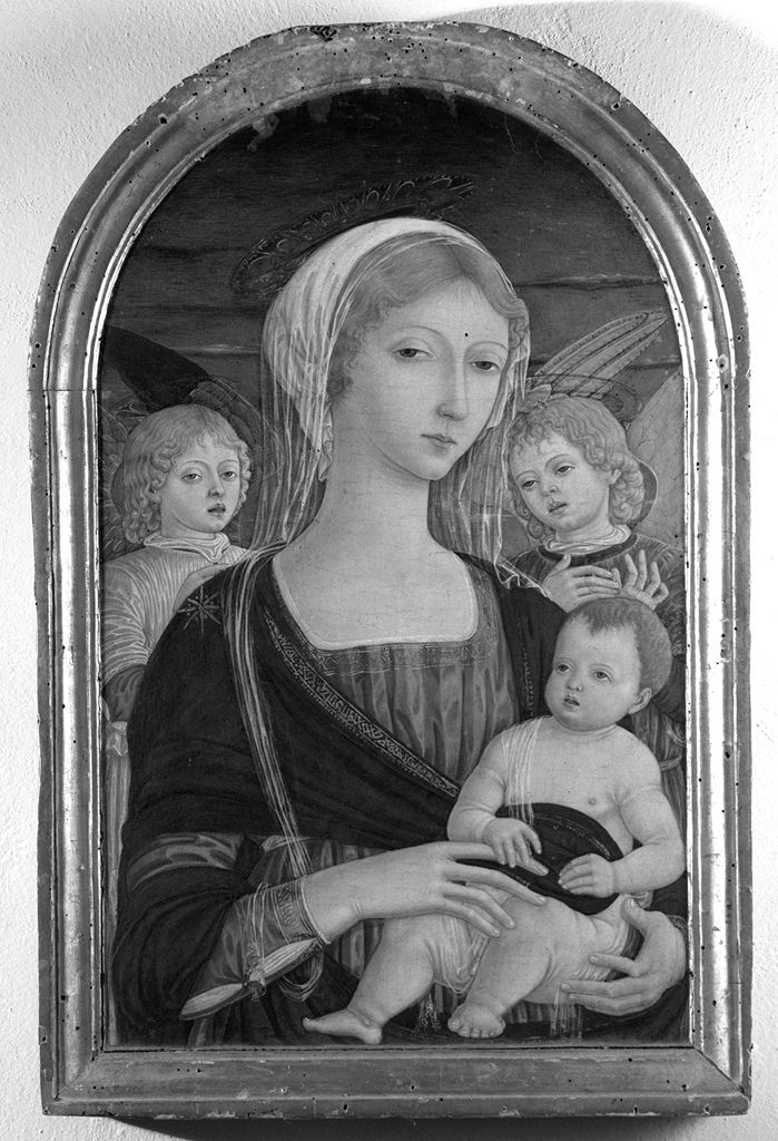 Madonna con Bambino e angeli (dipinto) di Matteo di Giovanni di Bartolo (sec. XV)