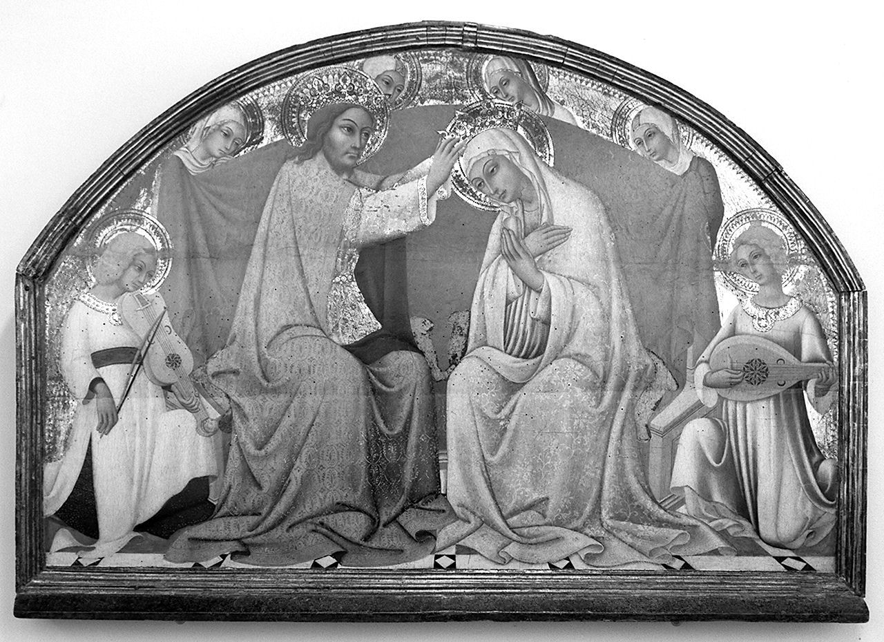 incoronazione di Maria Vergine (dipinto) di Sano di Pietro (sec. XV)