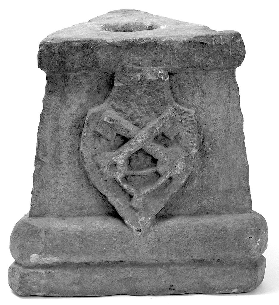 base per croce - bottega toscana (secc. XV/ XVI)