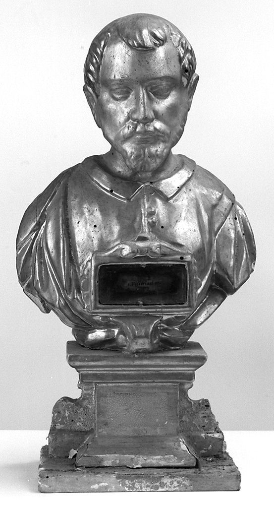 San Vittoriano (reliquiario - a busto) - ambito toscano (sec. XVIII)