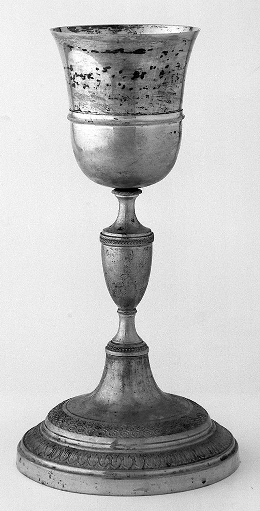 motivi decorativi geometrici e vegetali (calice) - bottega romana (sec. XIX)