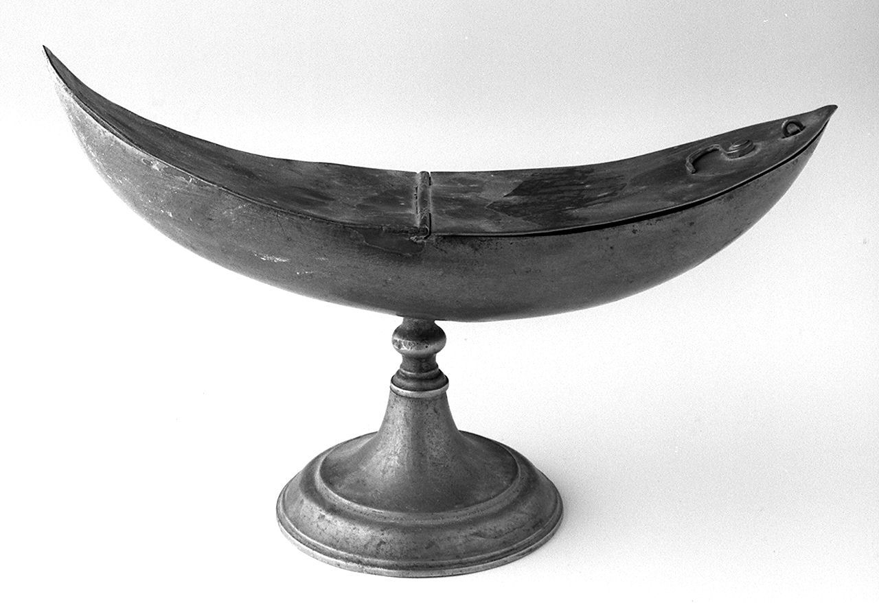 navicella portaincenso - bottega toscana (secc. XV/ XVI)