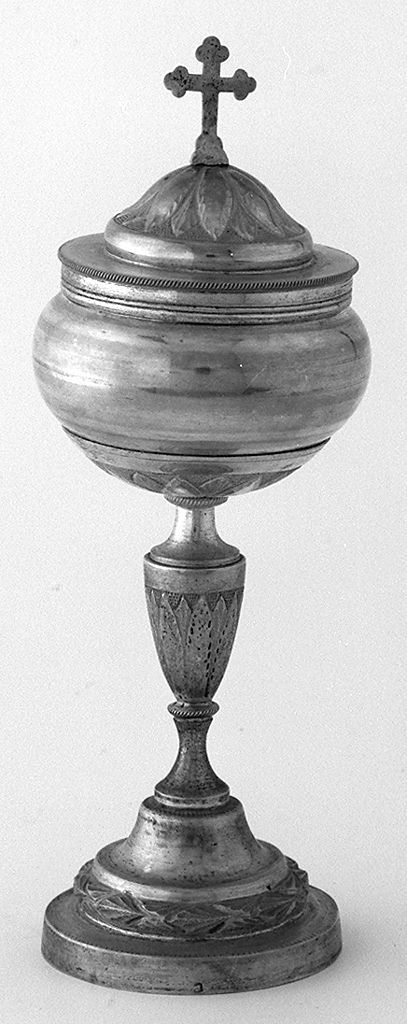 pisside da viatico - bottega toscana (primo quarto sec. XIX)