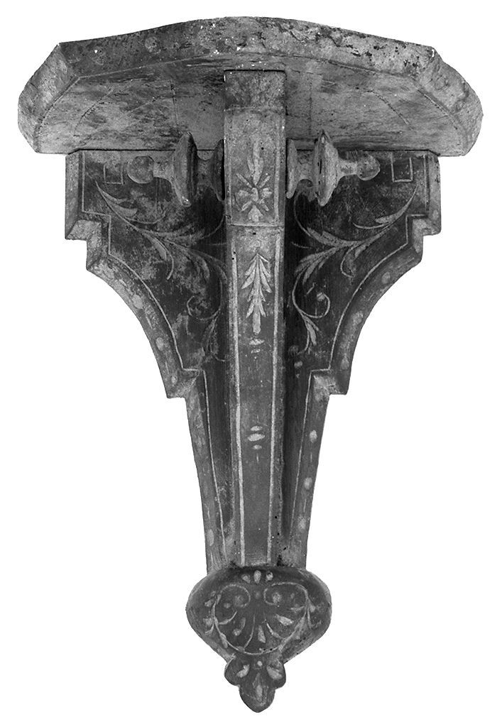 mensola, serie - bottega toscana (secc. XVIII/ XIX)