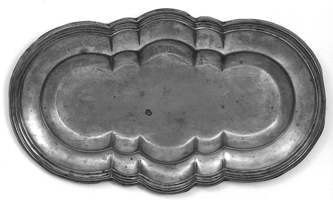 vassoio - bottega toscana (sec. XIX)