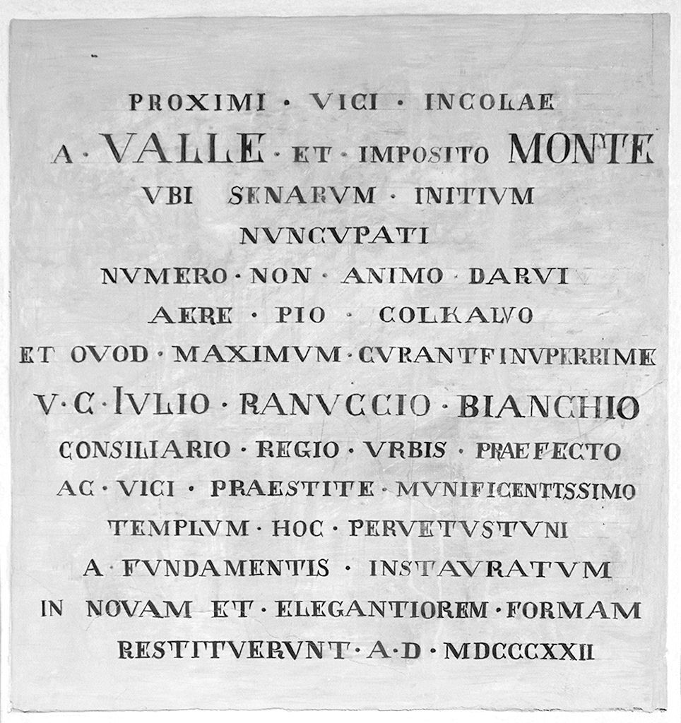 lapide commemorativa - bottega senese (sec. XIX)