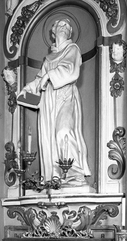 San Bernardino da Siena (statua, elemento d'insieme) di Franchini Jacopo (sec. XVIII)