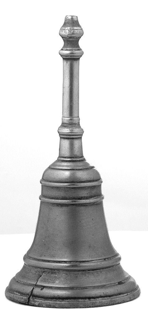 campanello d'altare - bottega senese (prima metà sec. XIX)
