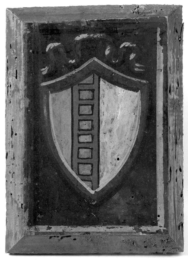 stemma gentilizio della famiglia Gradi (dipinto, elemento d'insieme) - ambito senese (prima metà sec. XX)