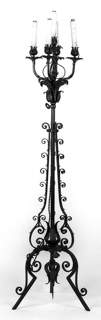 candelabro, serie di Zalaffi Luciano (primo quarto sec. XX)