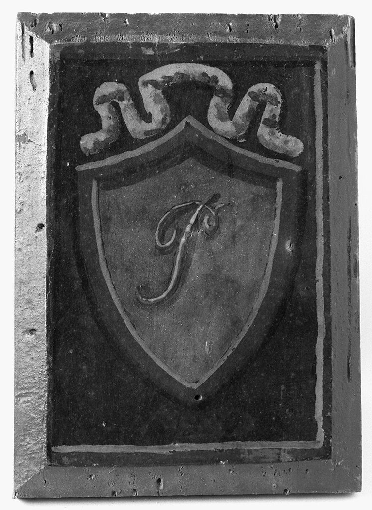 stemma gentilizio (dipinto, elemento d'insieme) - ambito senese (sec. XX)