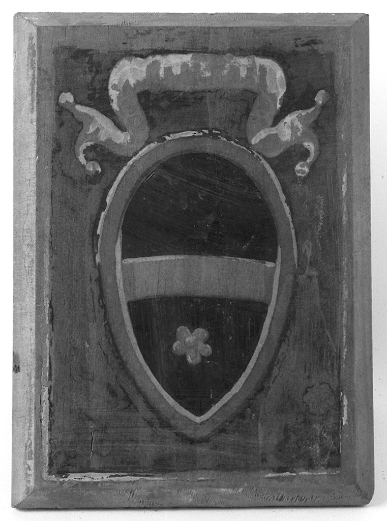 stemma gentilizio (dipinto, elemento d'insieme) - ambito senese (sec. XX)