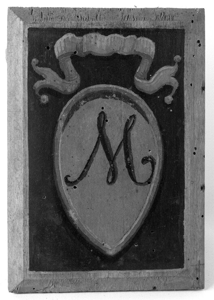 stemma (dipinto, elemento d'insieme) - ambito senese (prima metà sec. XX)