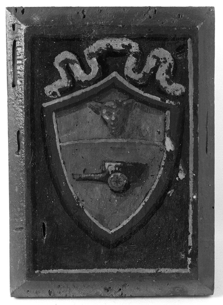 stemma gentilizio della famiglia Carrai (dipinto, elemento d'insieme) - ambito senese (prima metà sec. XX)