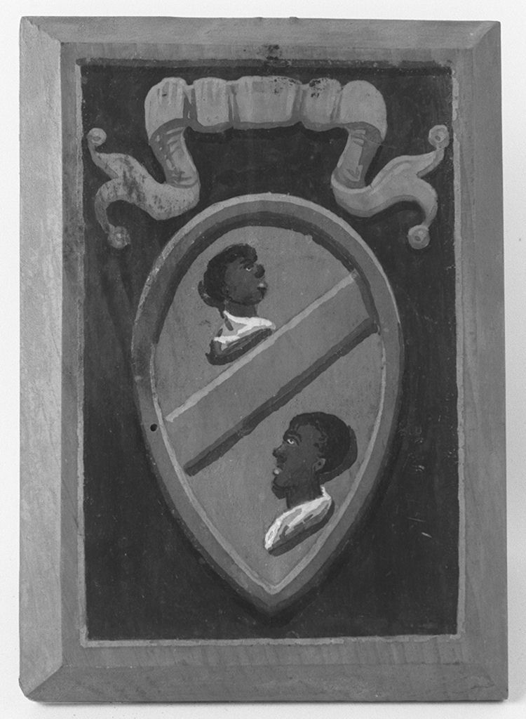 stemma (dipinto, elemento d'insieme) - ambito senese (prima metà sec. XX)