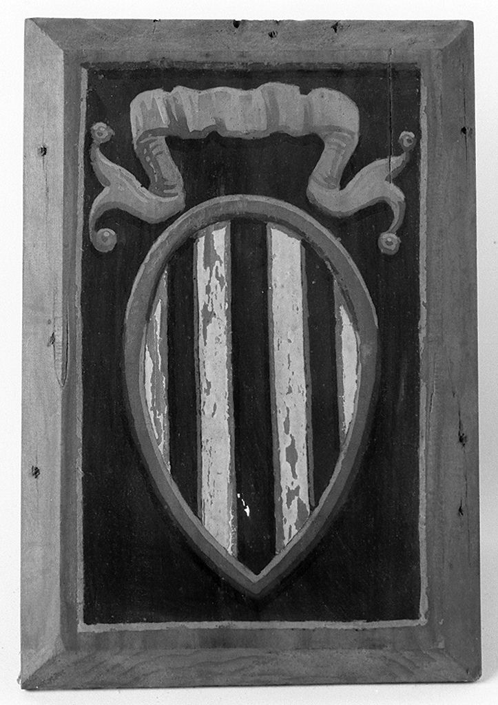 stemma (dipinto, elemento d'insieme) - ambito senese (prima metà sec. XX)