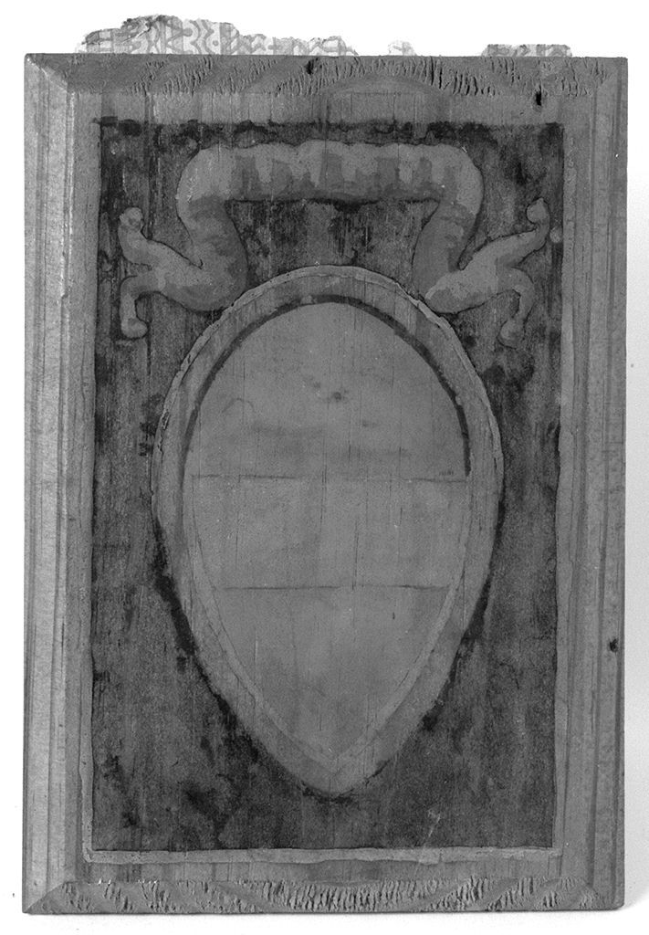 stemma (dipinto, elemento d'insieme) - ambito senese (prima metà sec. XX)