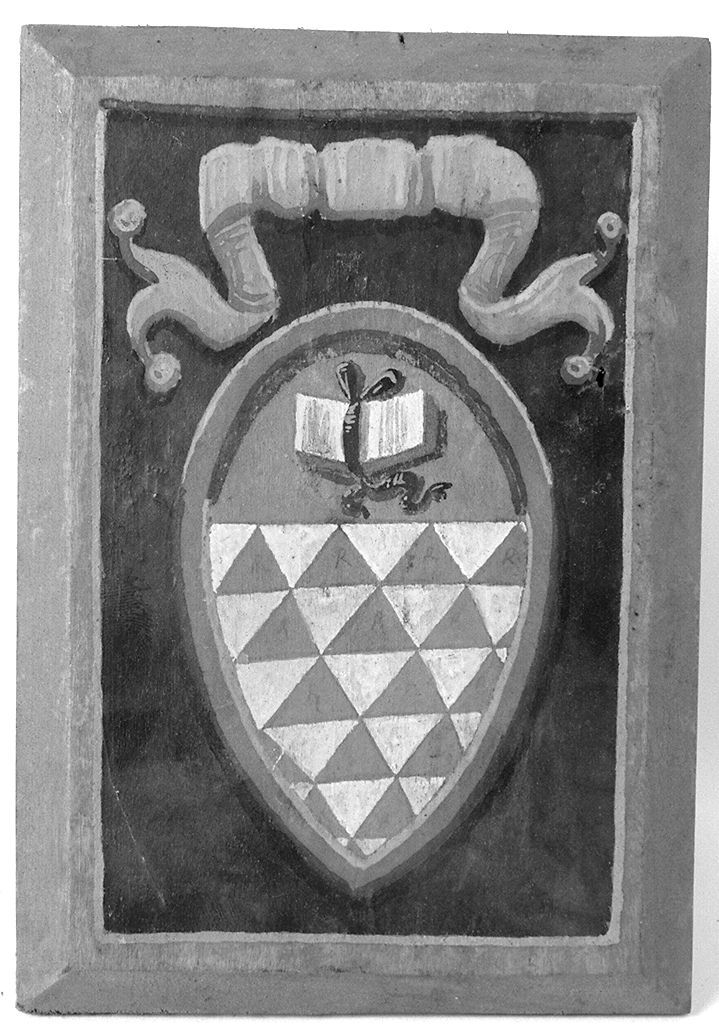 stemma (dipinto, elemento d'insieme) - ambito senese (prima metà sec. XX)