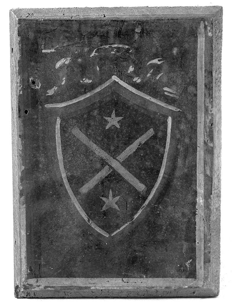 stemma gentilizio (dipinto) - ambito senese (primo quarto sec. XX)