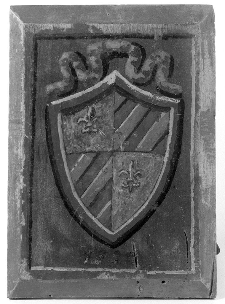 stemma gentilizio (dipinto) - ambito senese (sec. XX)