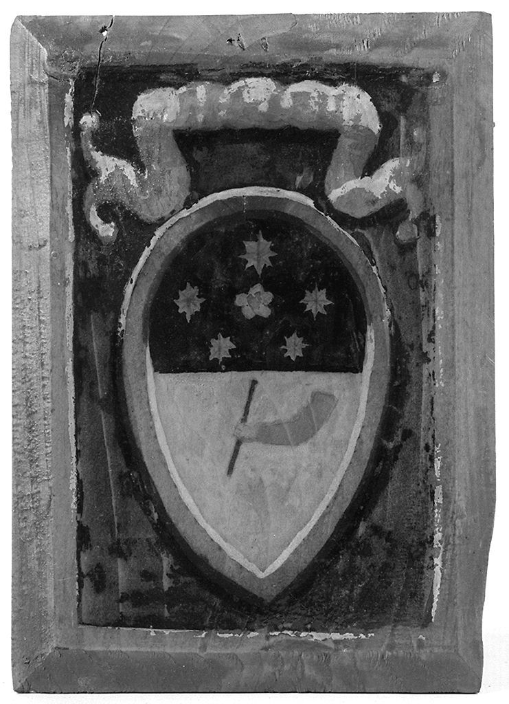 stemma gentilizio della famiglia Inghilesi (dipinto) - ambito senese (sec. XX)