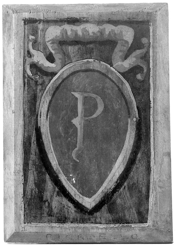 stemma gentilizio della famiglia Pirandello (dipinto) - ambito senese (sec. XX)