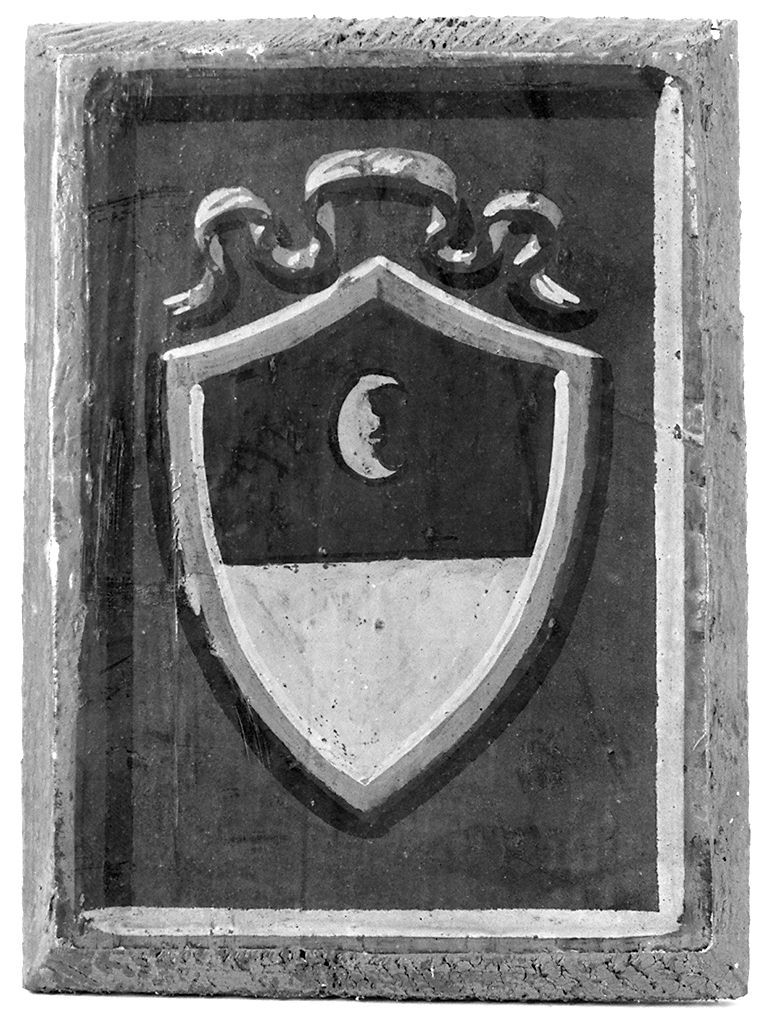 stemma gentilizio (dipinto) - ambito senese (primo quarto sec. XX)