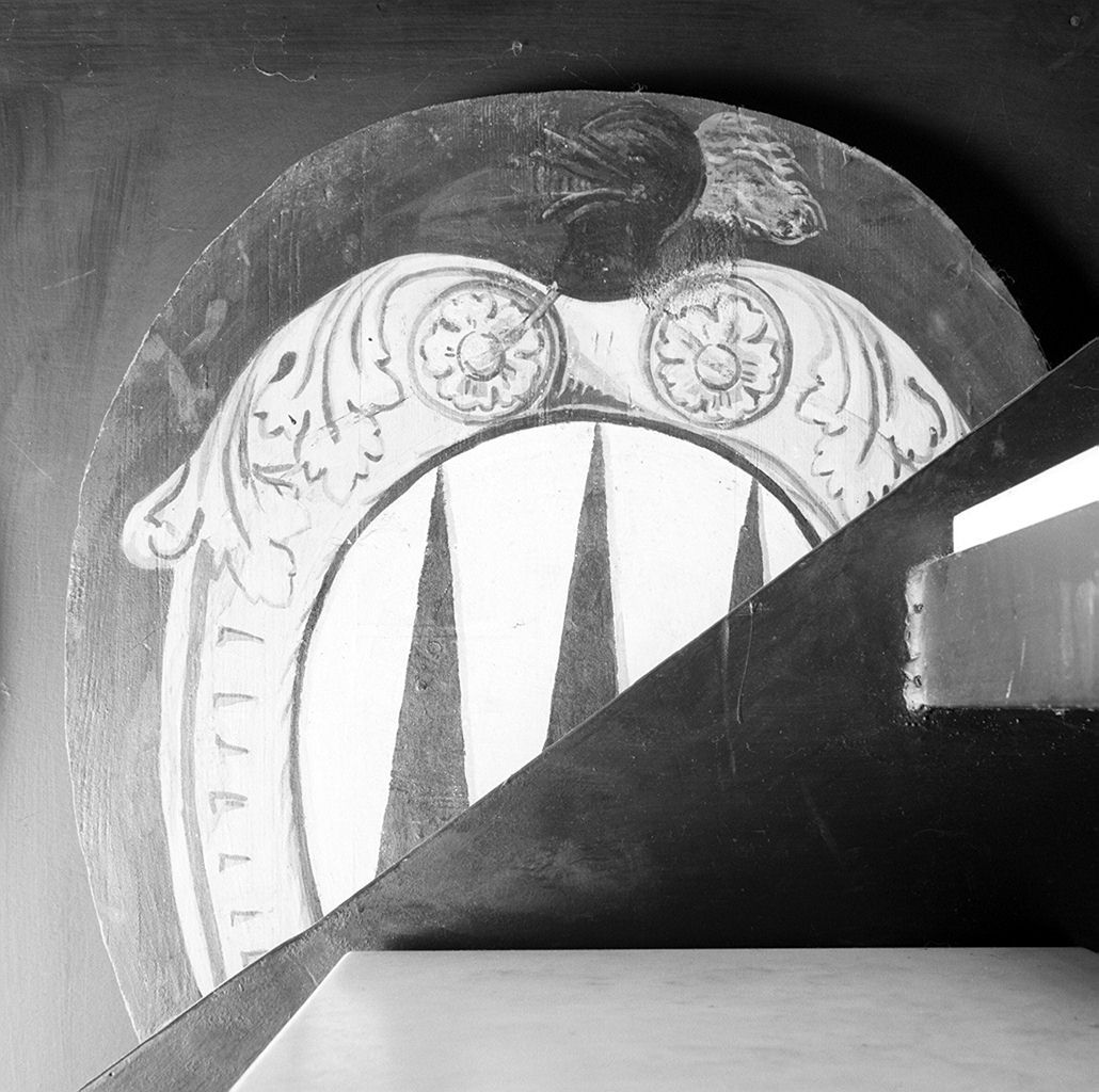 stemma gentilizio (dipinto) - ambito senese (sec. XX)