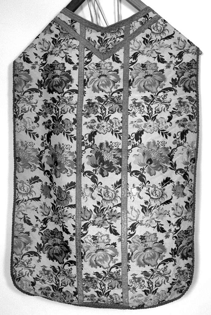 motivi decorativi vegetali (pianeta, elemento d'insieme) - manifattura italiana (prima metà sec. XVIII)