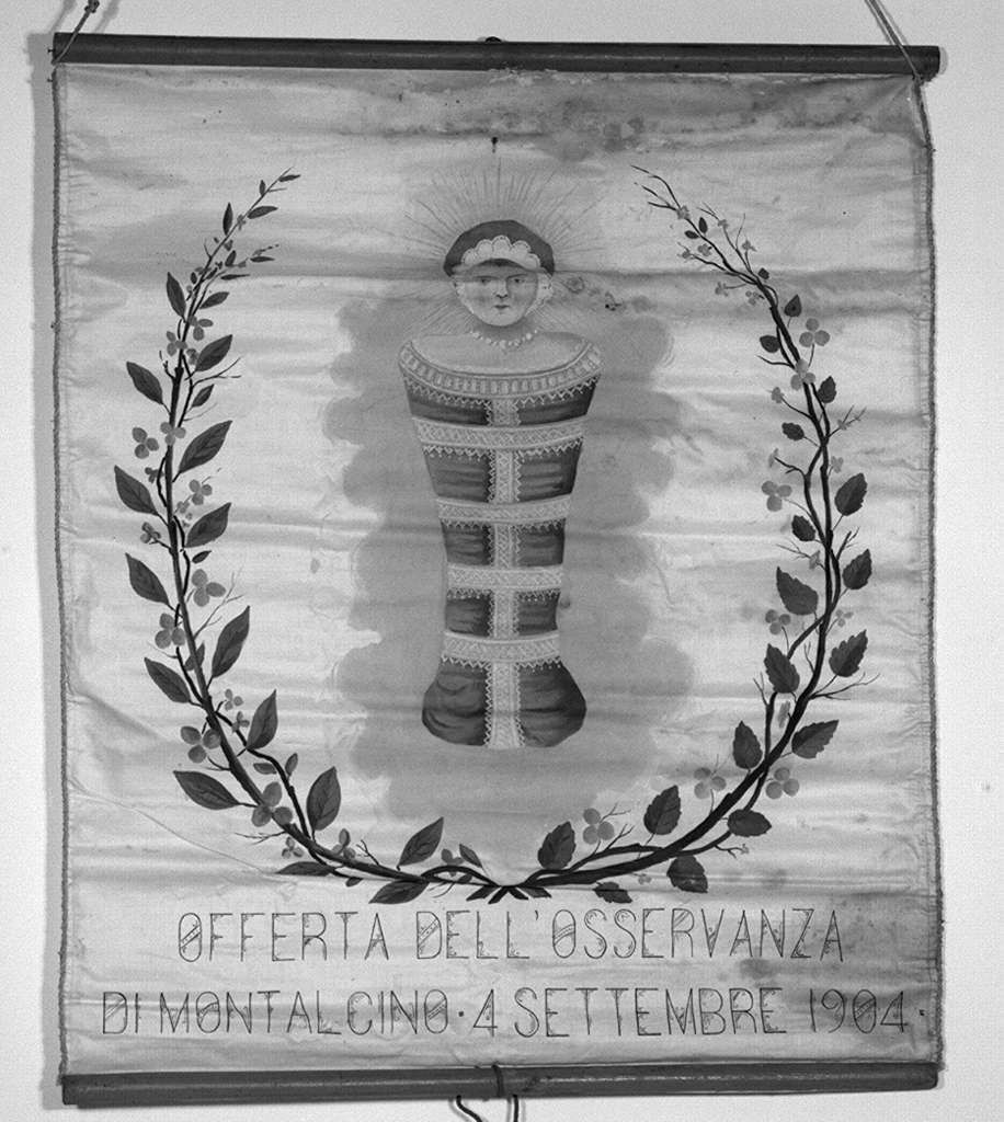 Maria Vergine bambina (stendardo processionale) - ambito ilcinense (sec. XX)