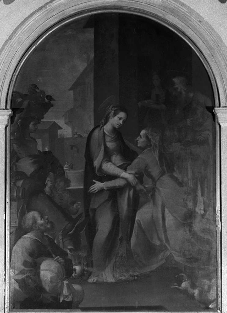 visitazione (dipinto) di Salimbeni Ventura detto Bevilacqua (inizio sec. XVII)