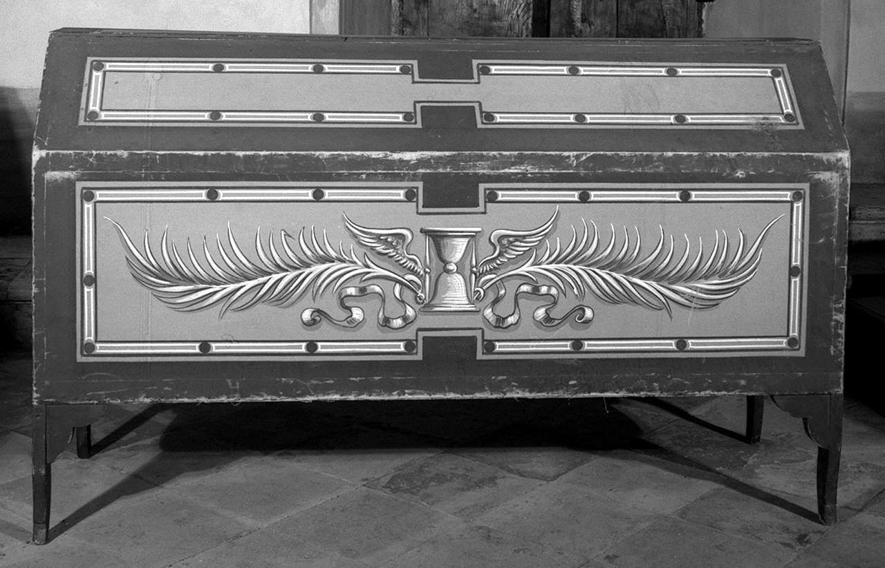 simboli della morte (catafalco) - bottega senese (sec. XX)