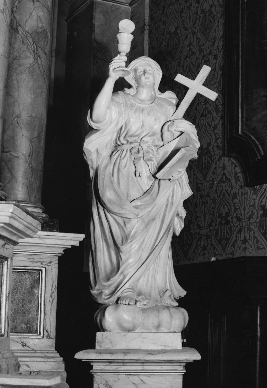 Fede (statua) - bottega toscana (seconda metà sec. XVIII)