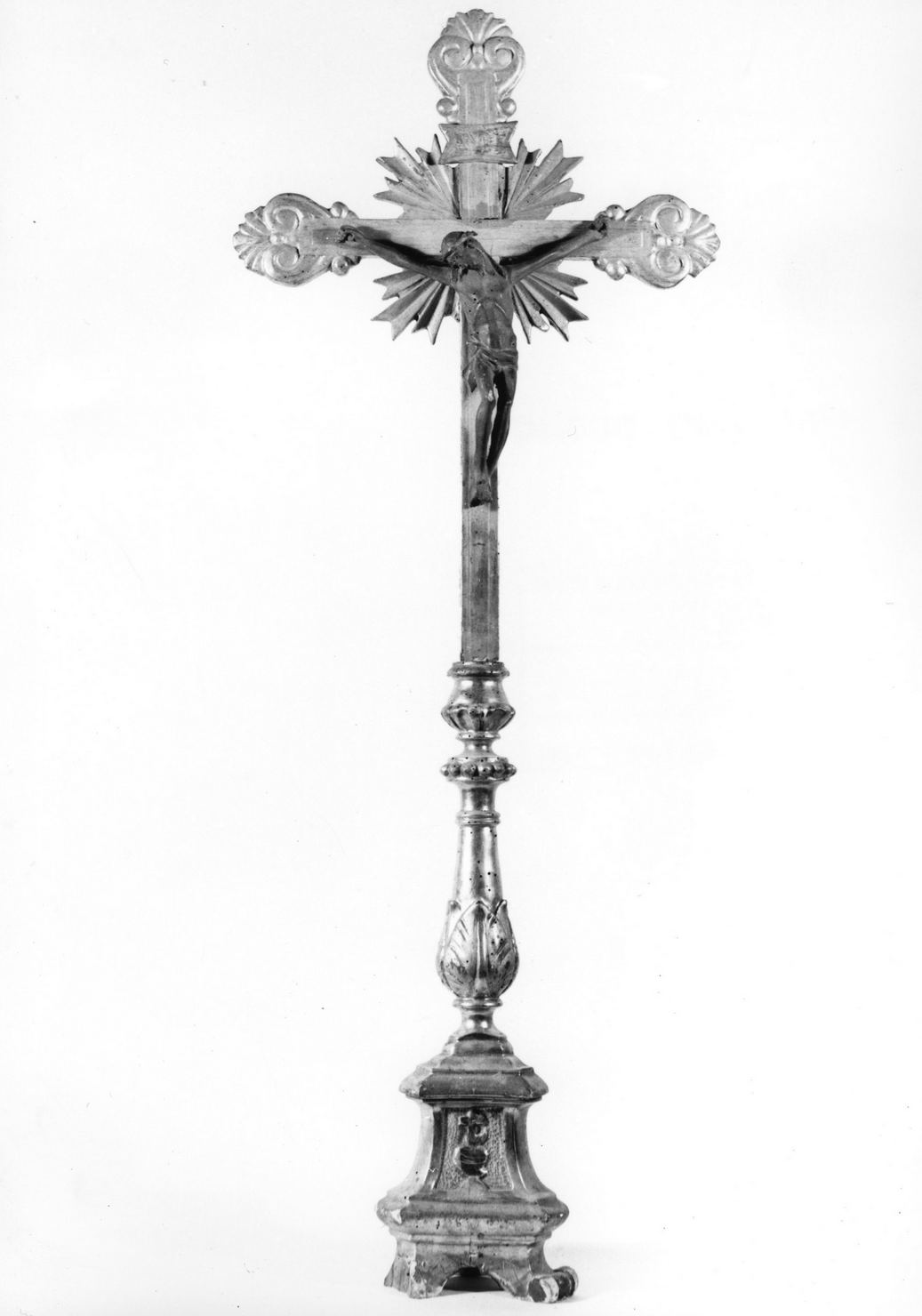 Cristo crocifisso (croce d'altare) - bottega toscana (sec. XVIII)