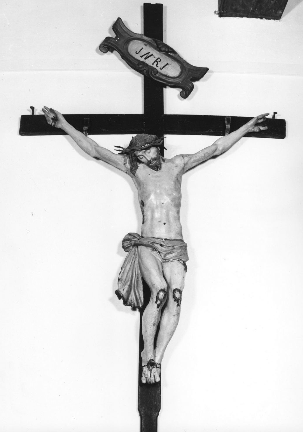 Cristo crocifisso (croce processionale) - ambito toscano (sec. XVIII)