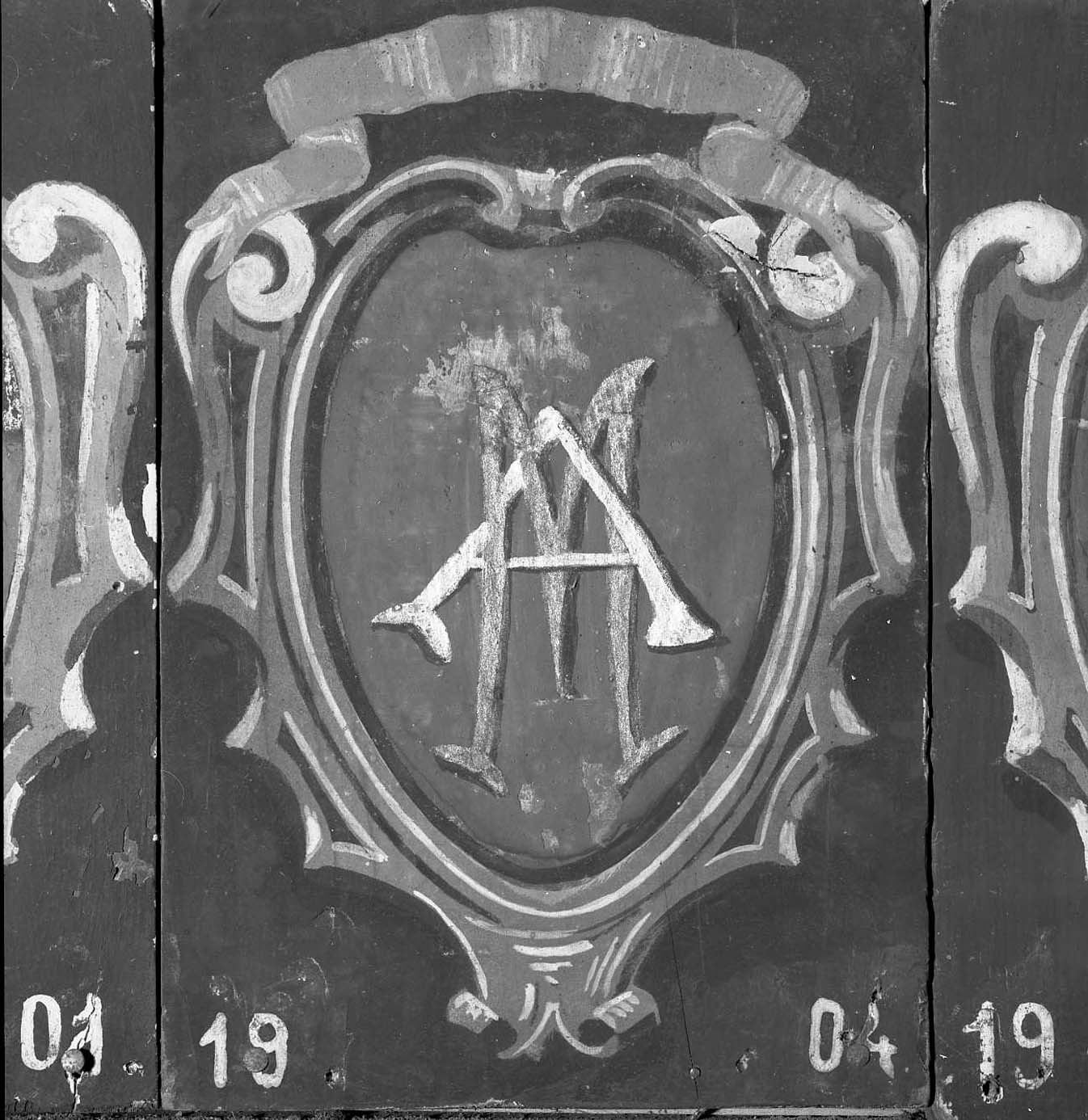 stemma gentilizio della famiglia Mabissi (dipinto) - ambito senese (sec. XX)